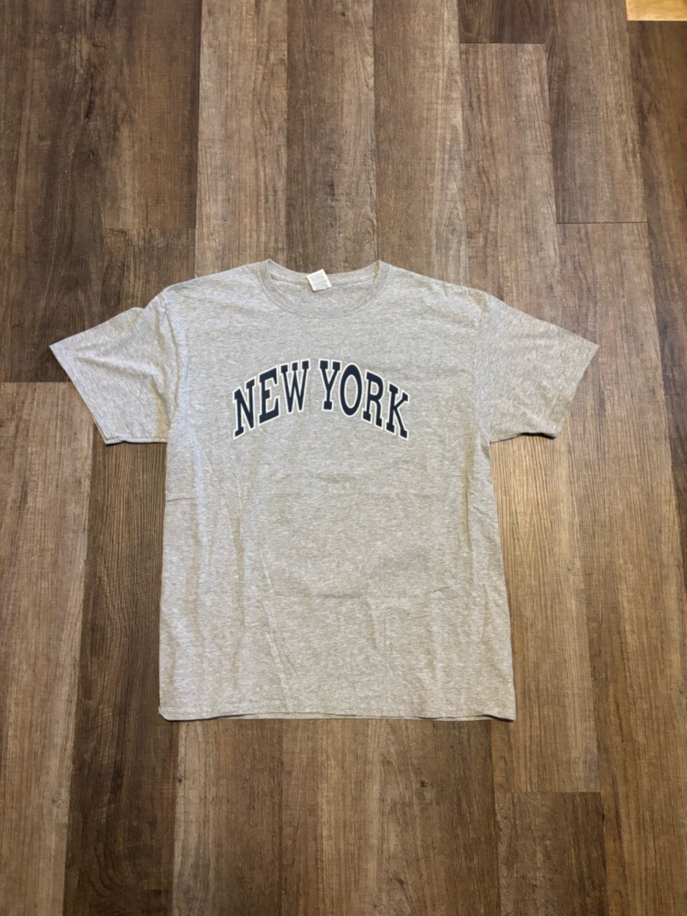 New York Basic Arc Logo Tee Shirt